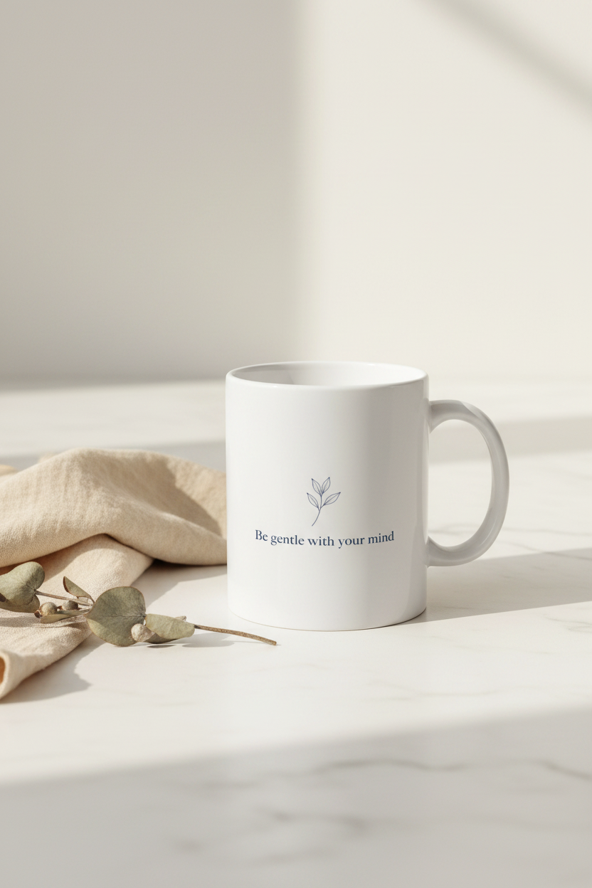 Be Gentle Mug Mockup