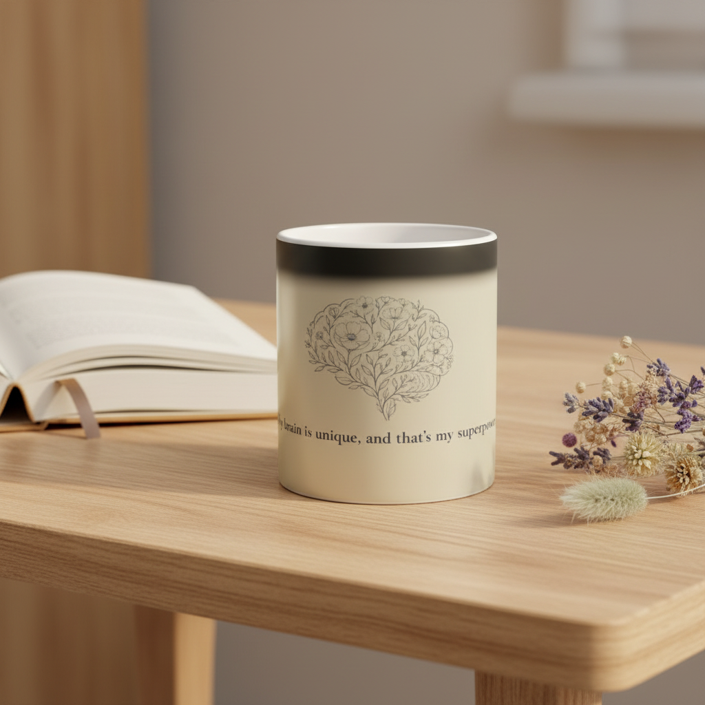 My Brain Magic — Mesa com flores