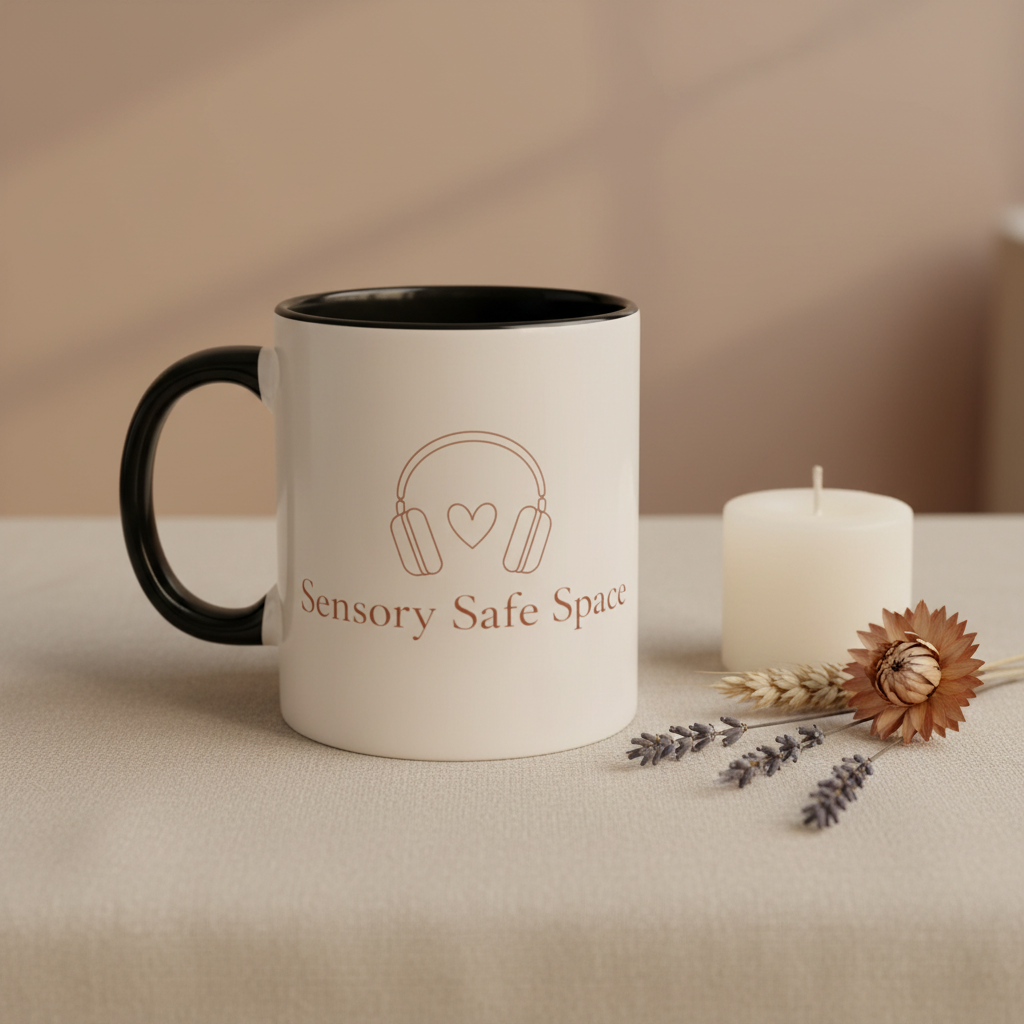 Sensory Safe Space — Linho com vela